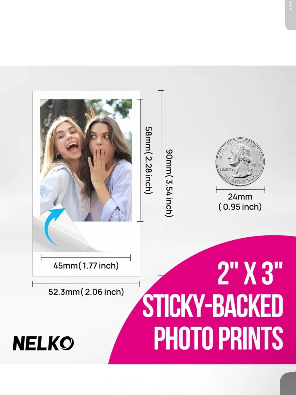 Photo printer PP01 color mini portable printer instant smartphone injekt printer